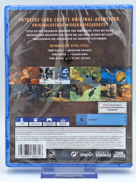 Tomb Raider I-III Remastered - NEU